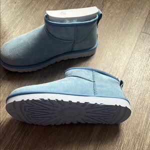 UGG Blue Winter Boots with Cozy Design and Durable Soles